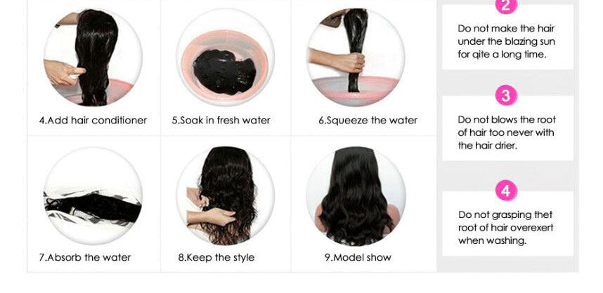 Brazilian Water Wave Headband Human Hair Wigs Brazilian Water Wave Headband Human Hair Wigs